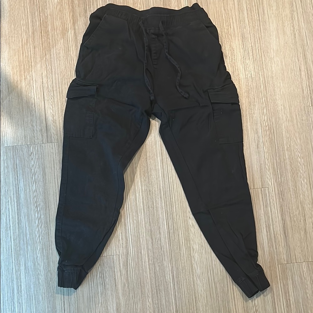 Women's Black Cargo Pants